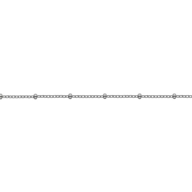 Silver trace 1.7mm bead station