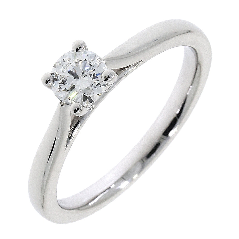 0.35ct Diamond Round Brilliant Cut Solitaire Platinum Ring