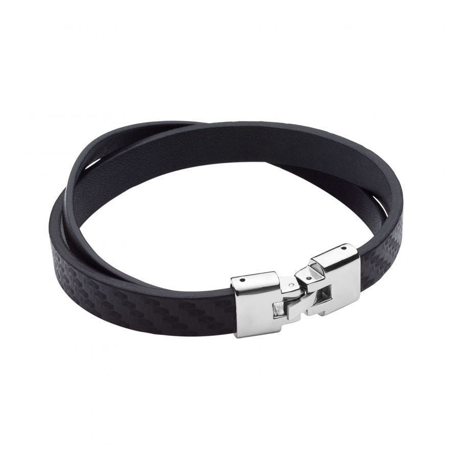 Fred Bennett Double Leather Bracelet