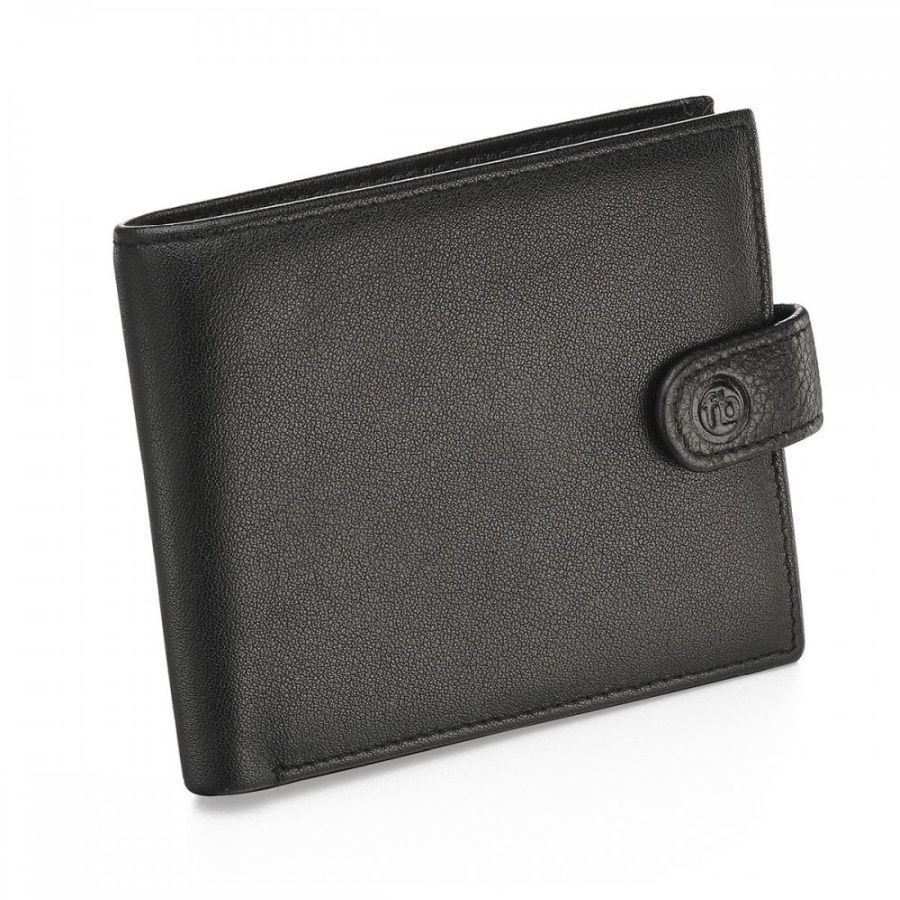 Fred Bennett Black Leather Wallet