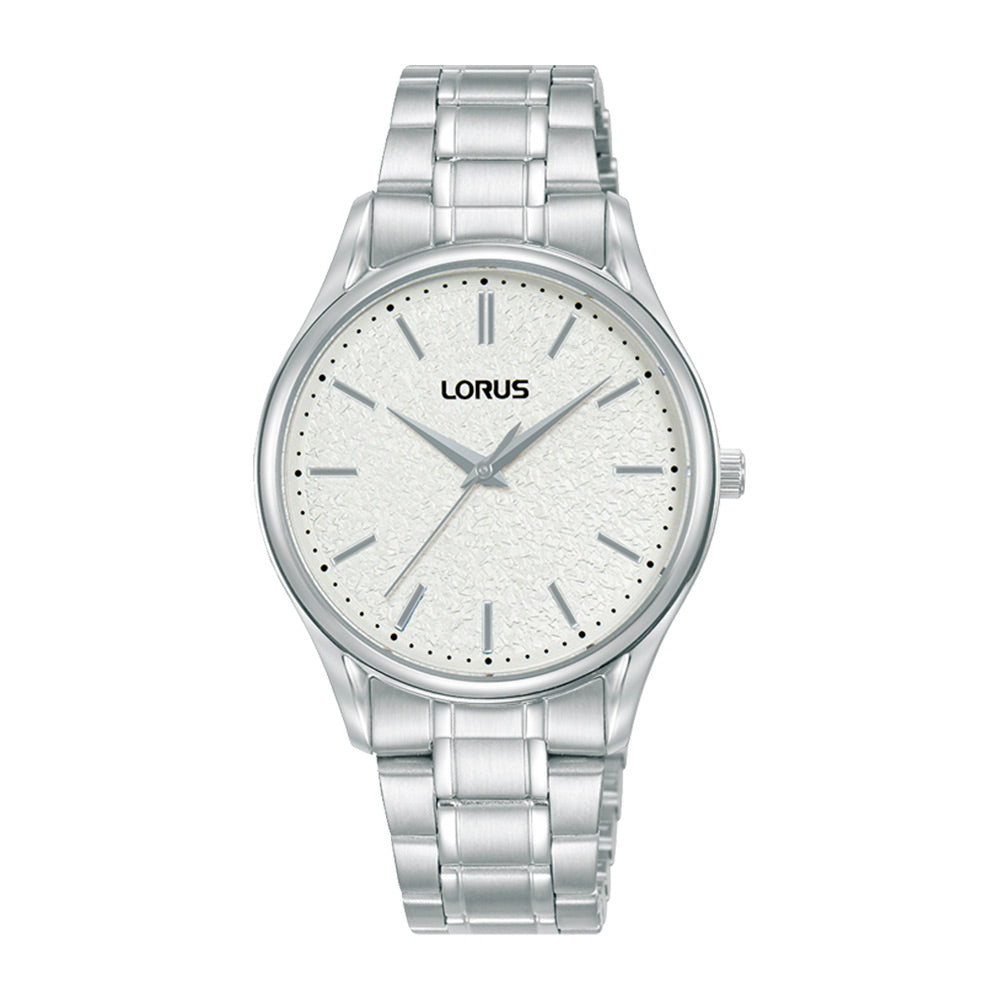 Classic ladys stainless steel bracelet watch