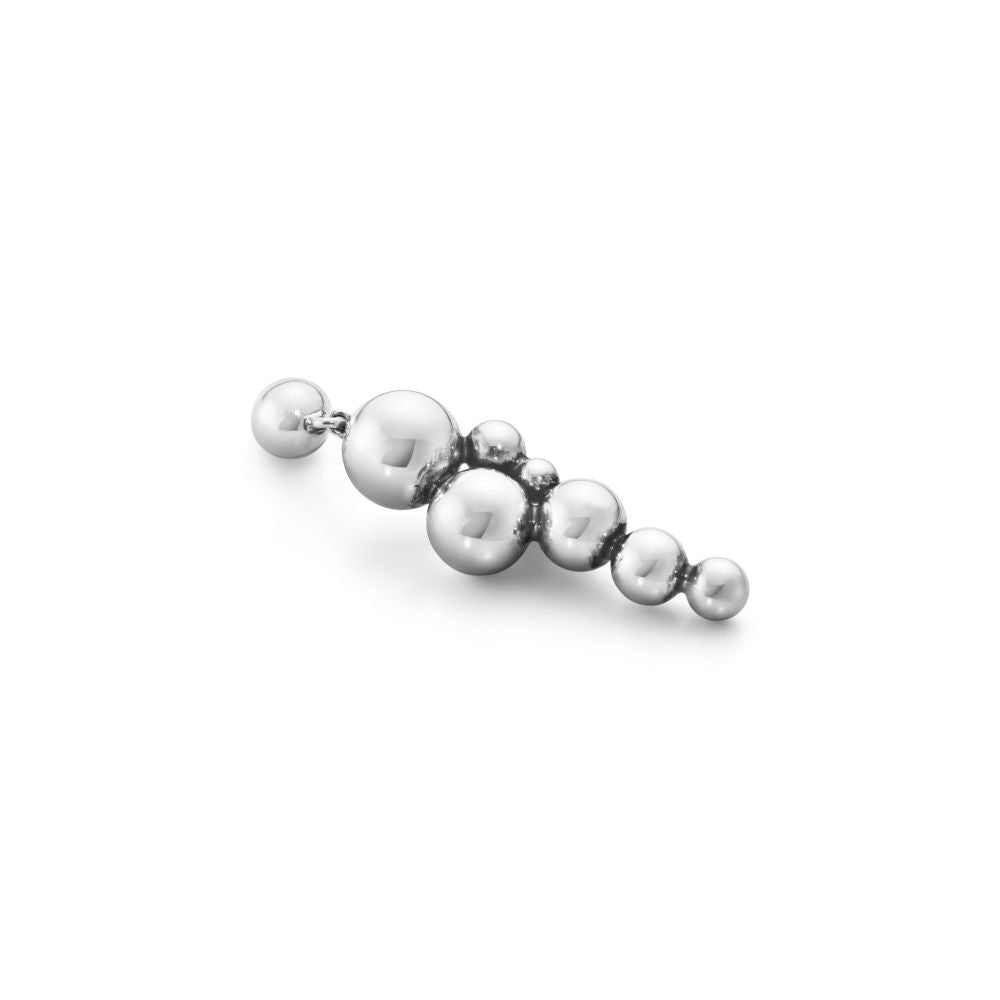 Silver Moonlight Grapes Earrings