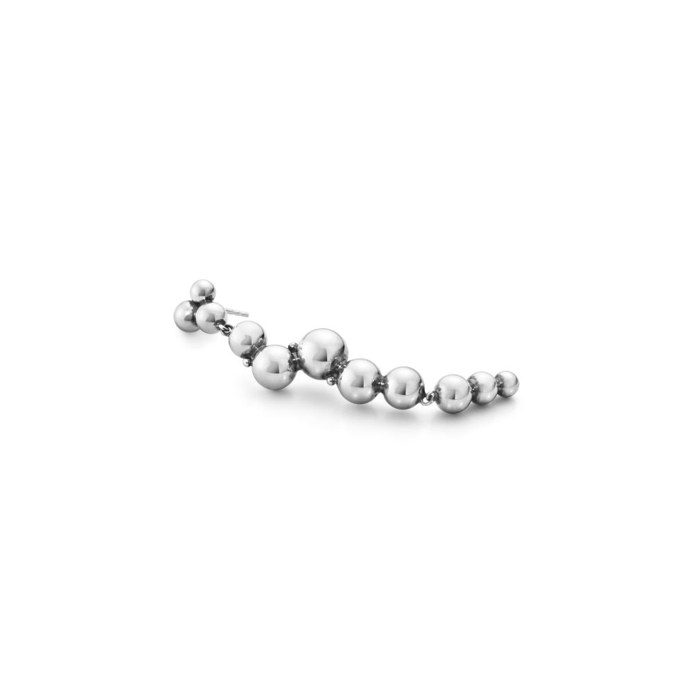 Silver Moonlight Grapes Earrings