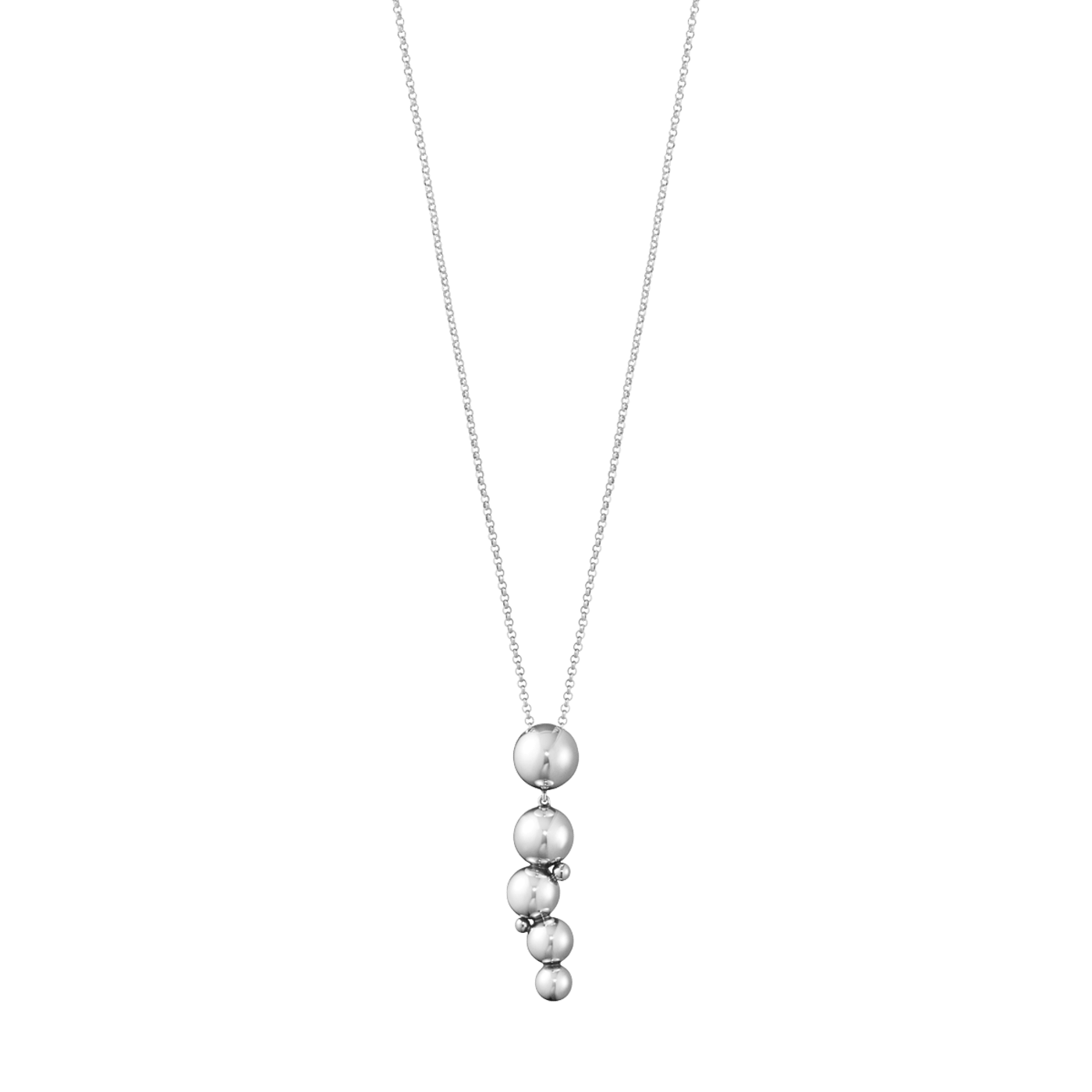 Silver Moonlight Grapes Pendant