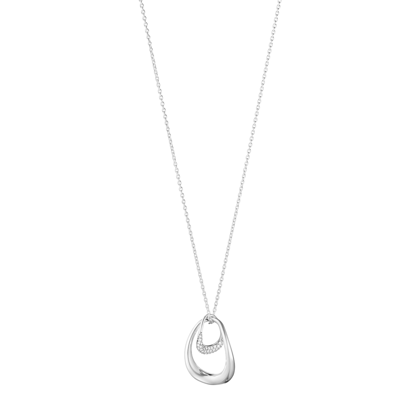 Silver Offspring Diamond Set Pendant
