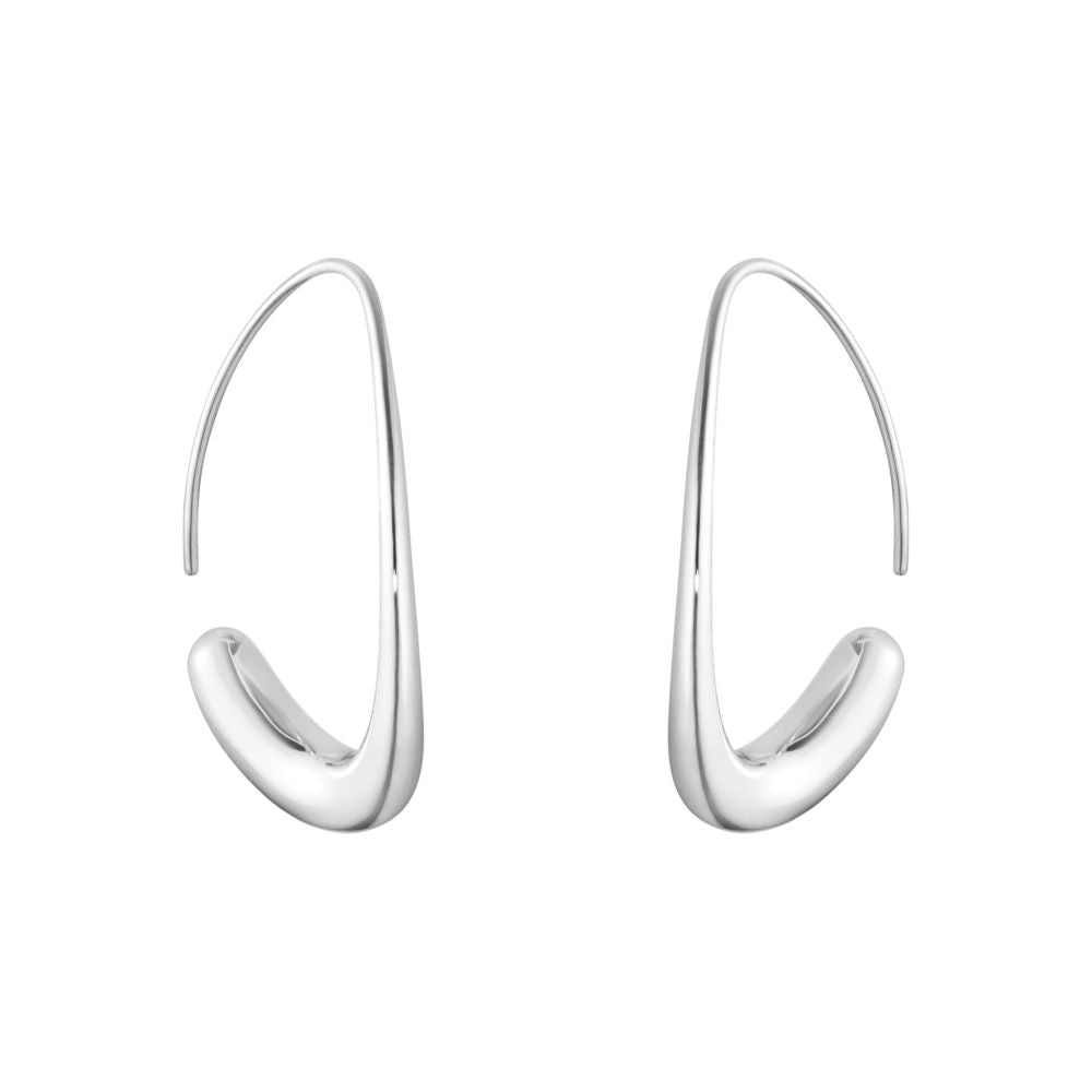 Silver Offspring Earhoops