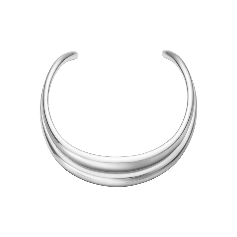 Silver Curve Neckring