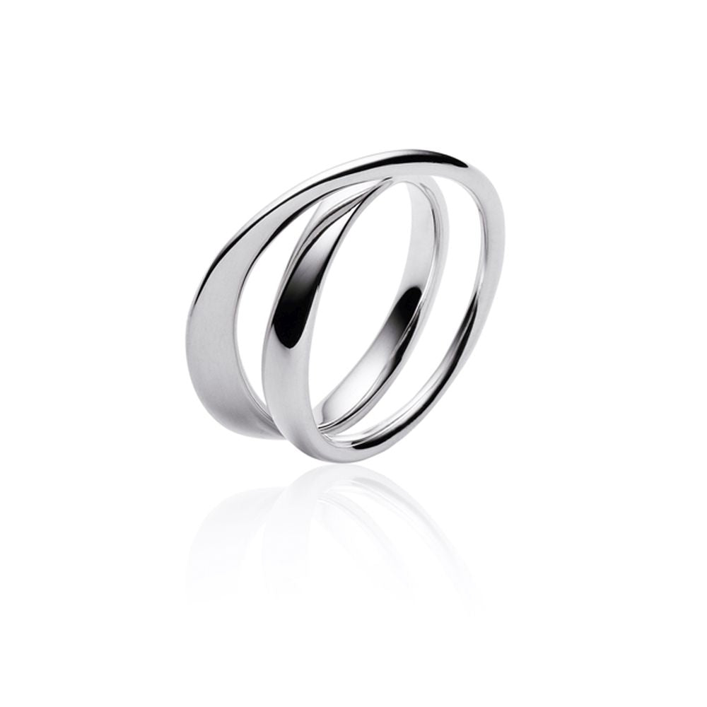 Silver Moebius Ring