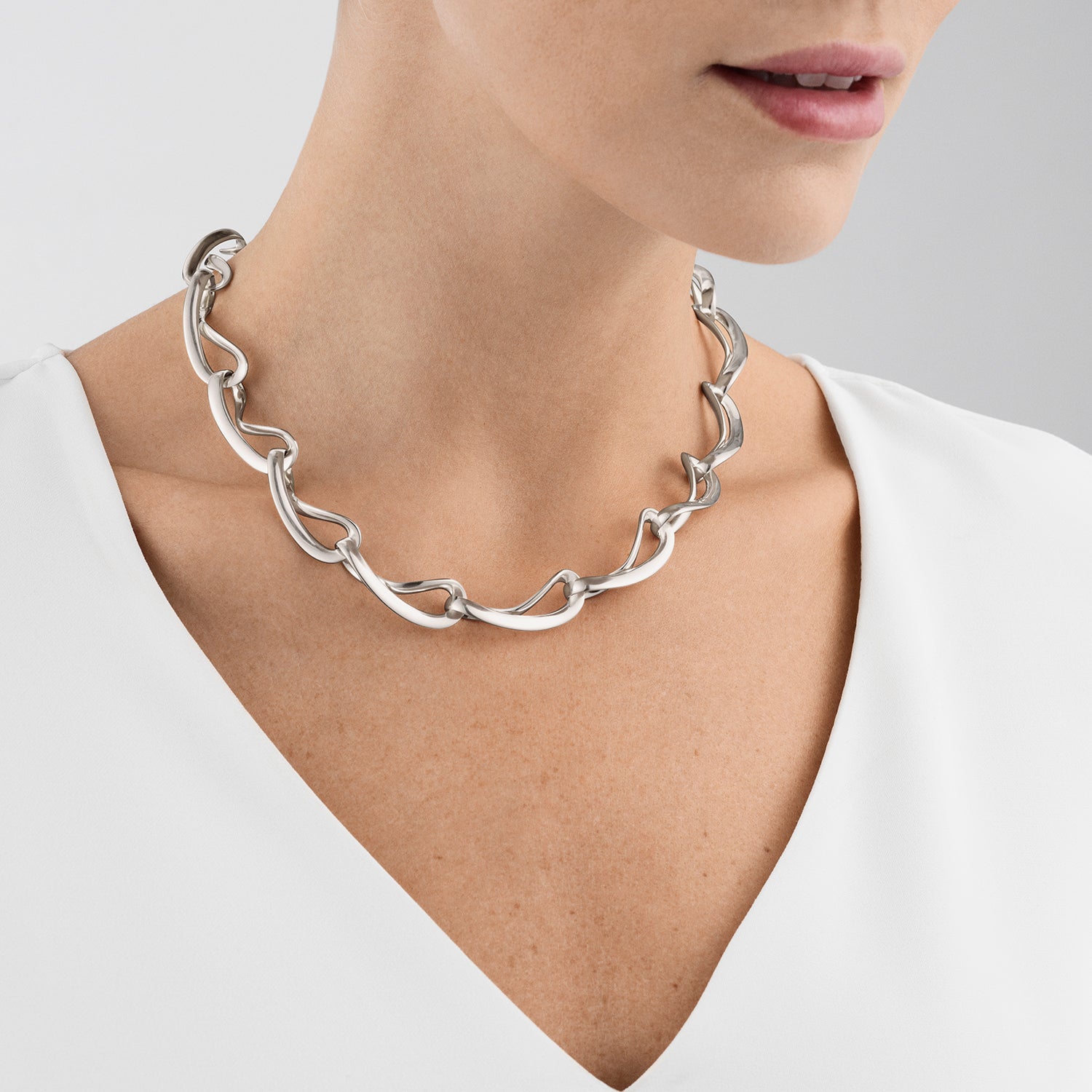 Silver Infinity Necklace