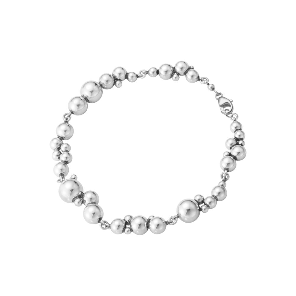 Silver Moonlight Grapes Bracelet