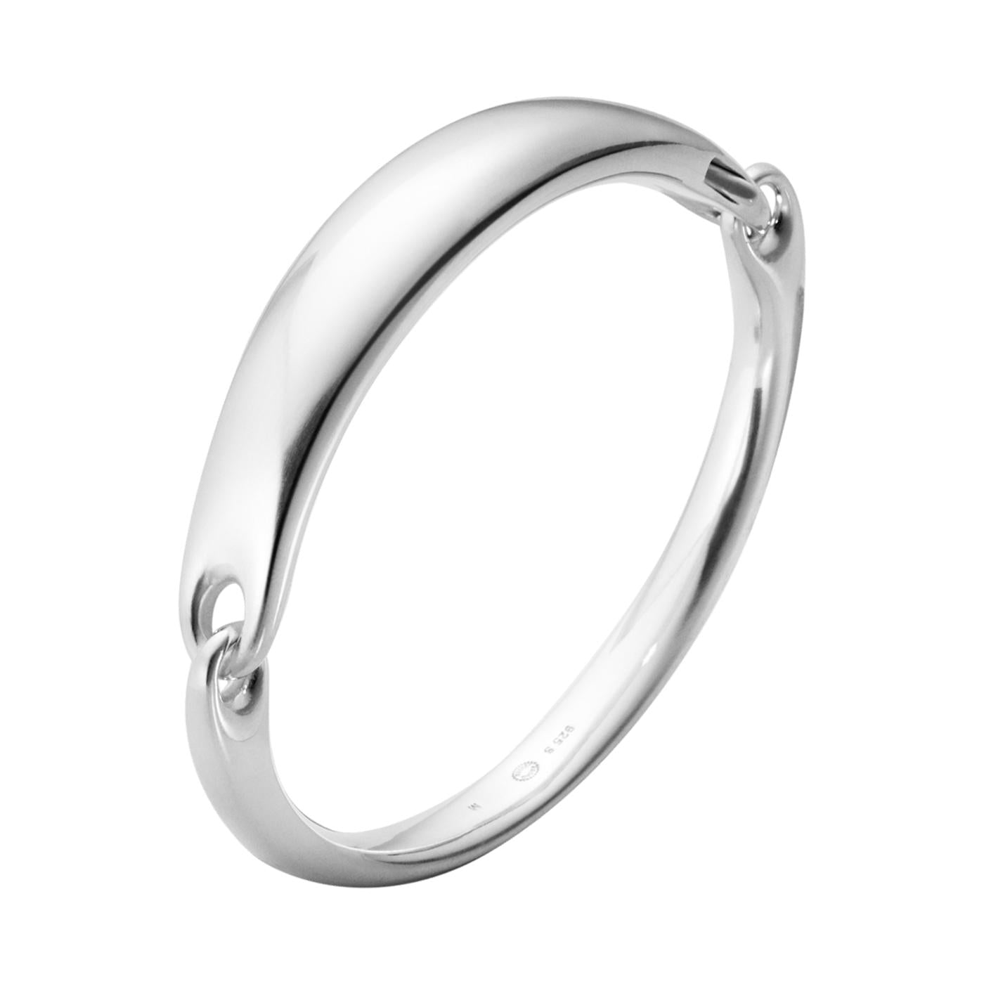 Silver Reflect ID Bangle
