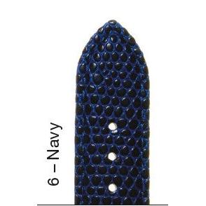 Lizard Grain Leather Strap