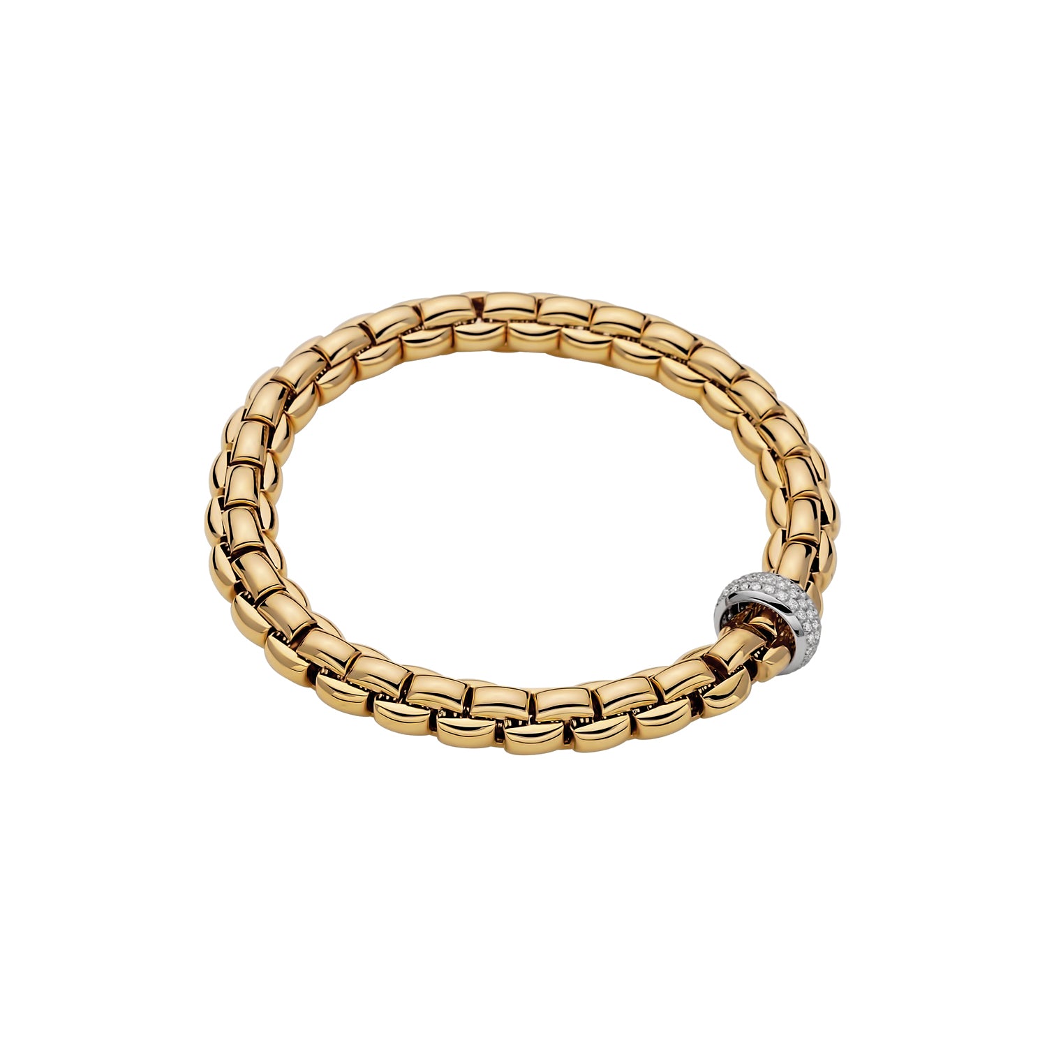 Eka Bracelet Yllw/Wht dias 0.58ct