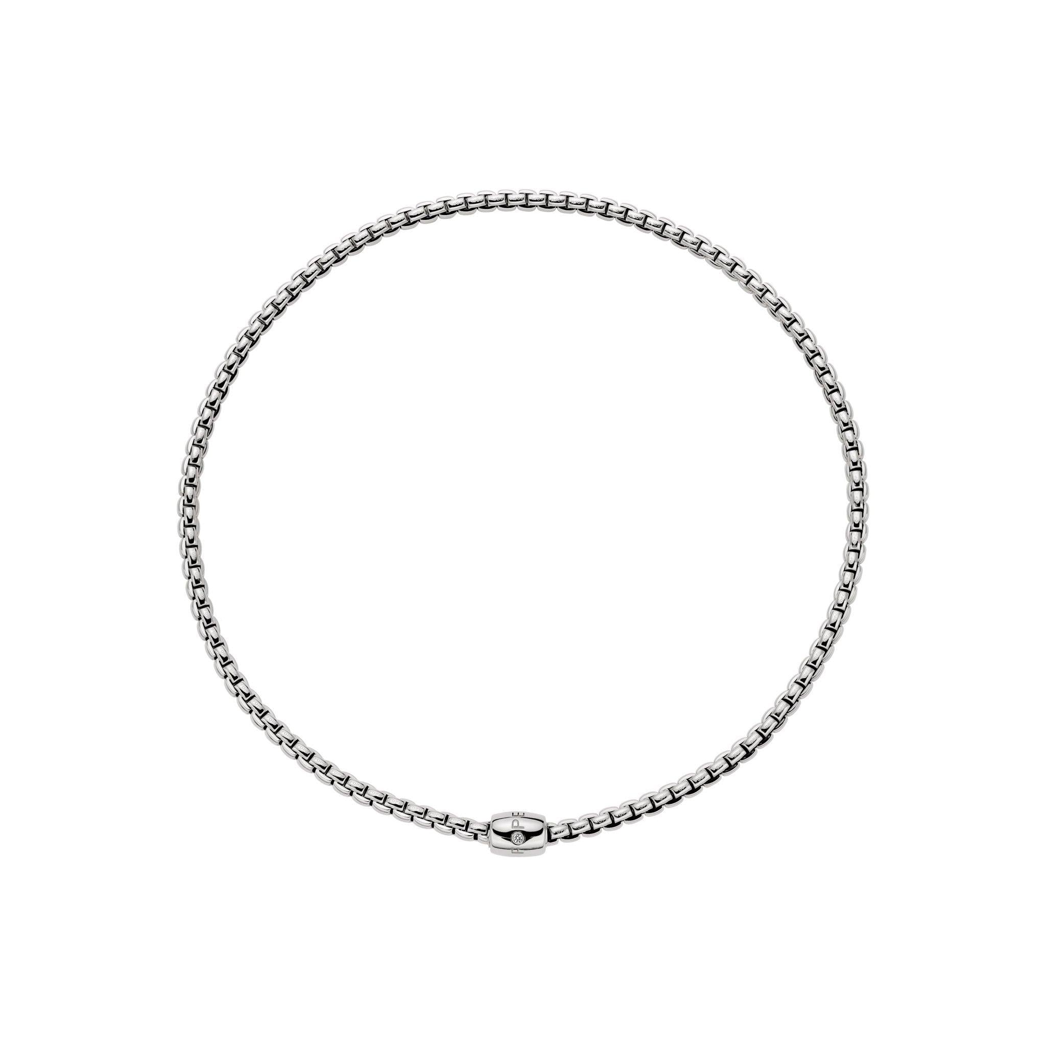 Eka Necklace Wht dia 0.01ct