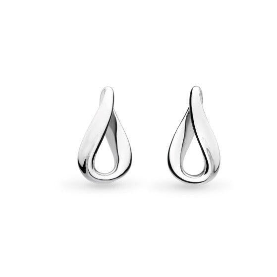 Silver Serenity Stud Earrings