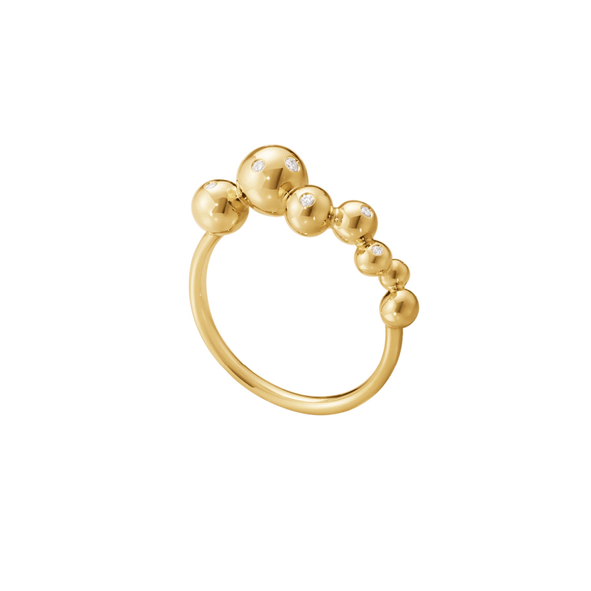 18ct Yellow Gold Moonlight Grape Ring