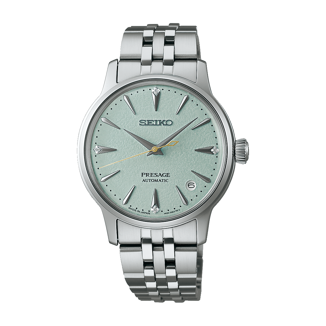 Presage 'Frozen Mojito' dial dia dot blet auto watch