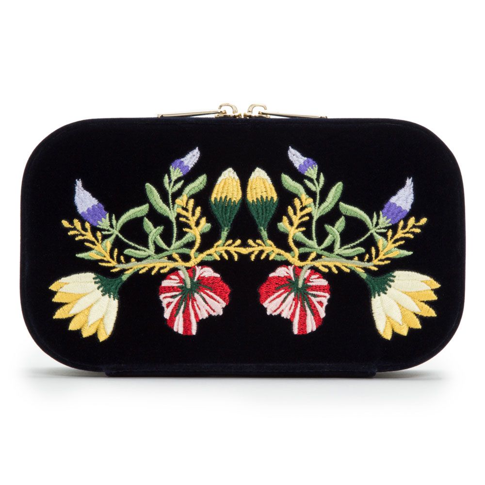 Zoe Travel Zip Case - Indigo