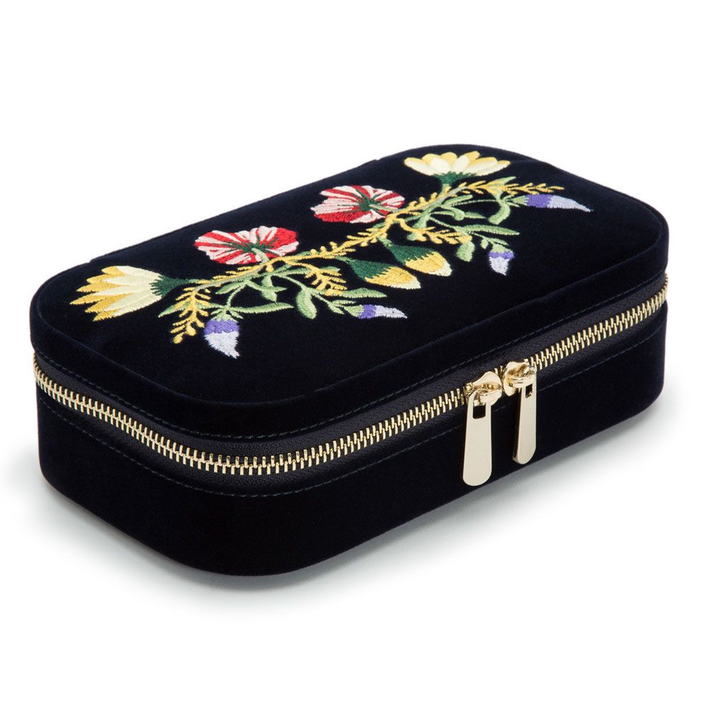 Zoe Travel Zip Case - Indigo