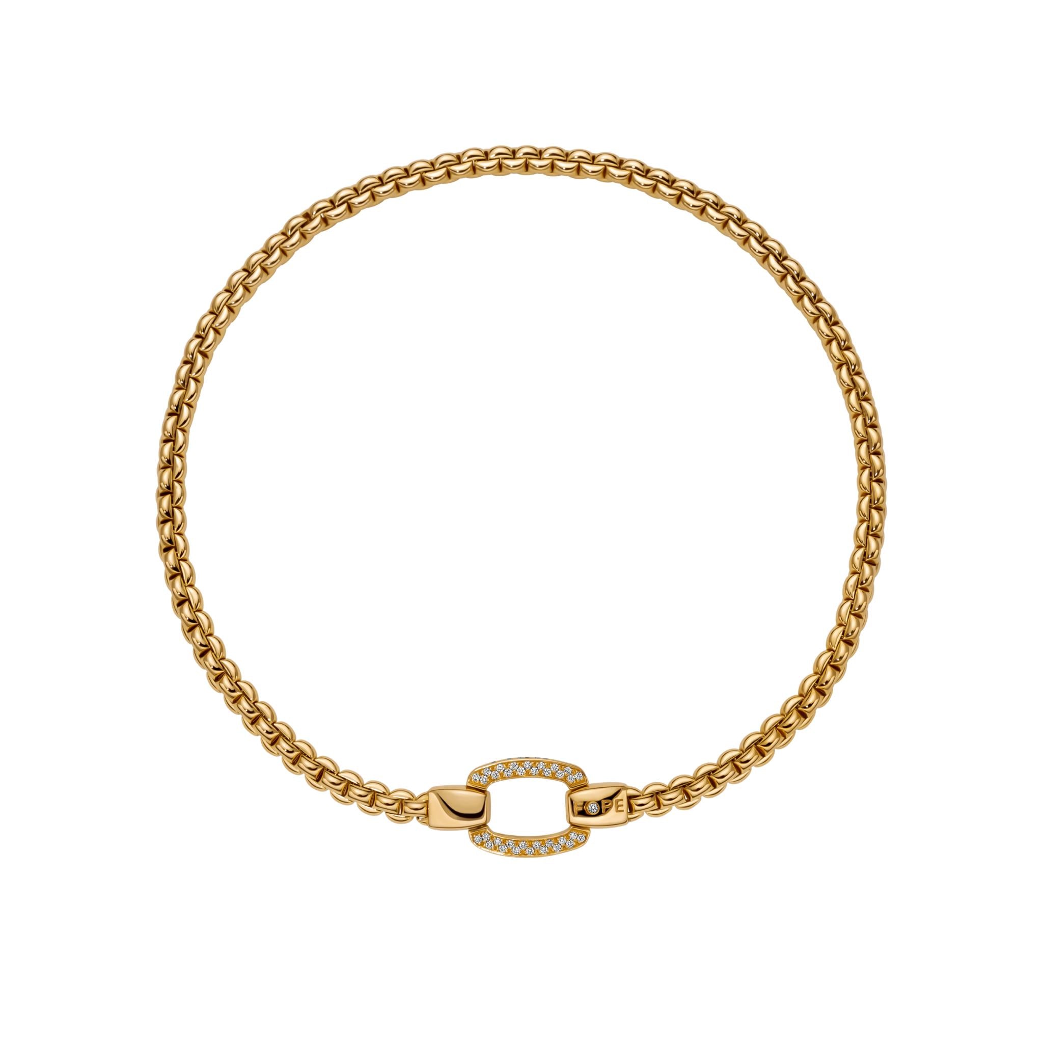Eka Flex'it Necklace with diamond Pave Clasp