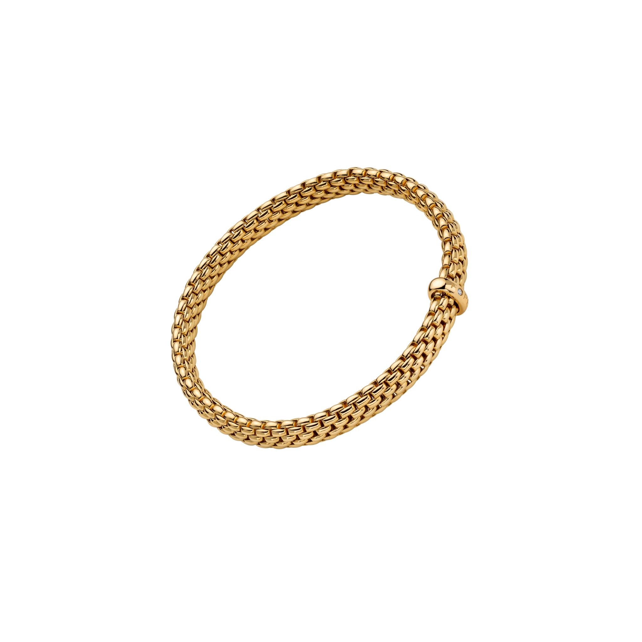 18ct YG Vend bclet
