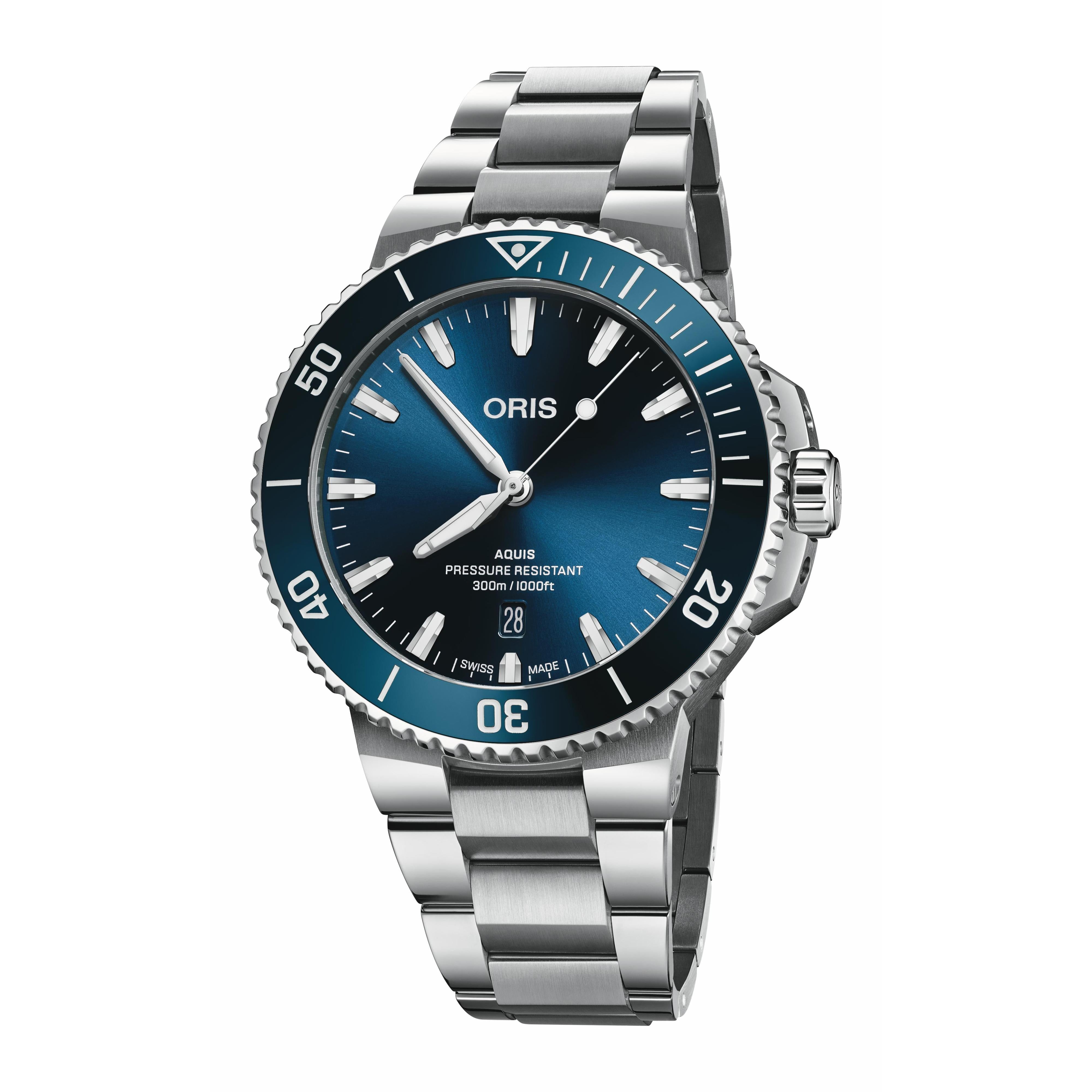 Aquis Date - Blue Dial - 43.50mm