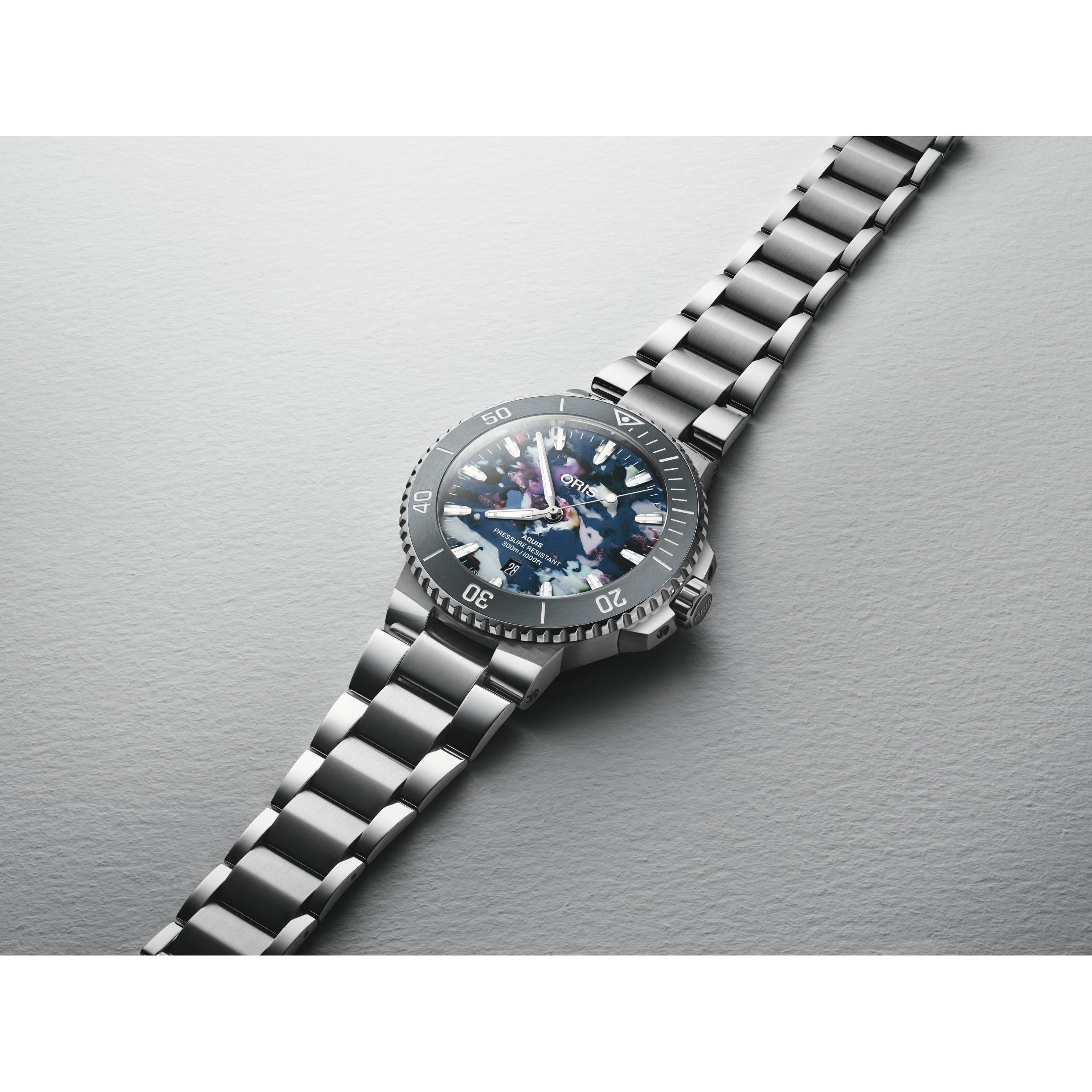 Aquis Date - Upcycle Dial - 43.50mm