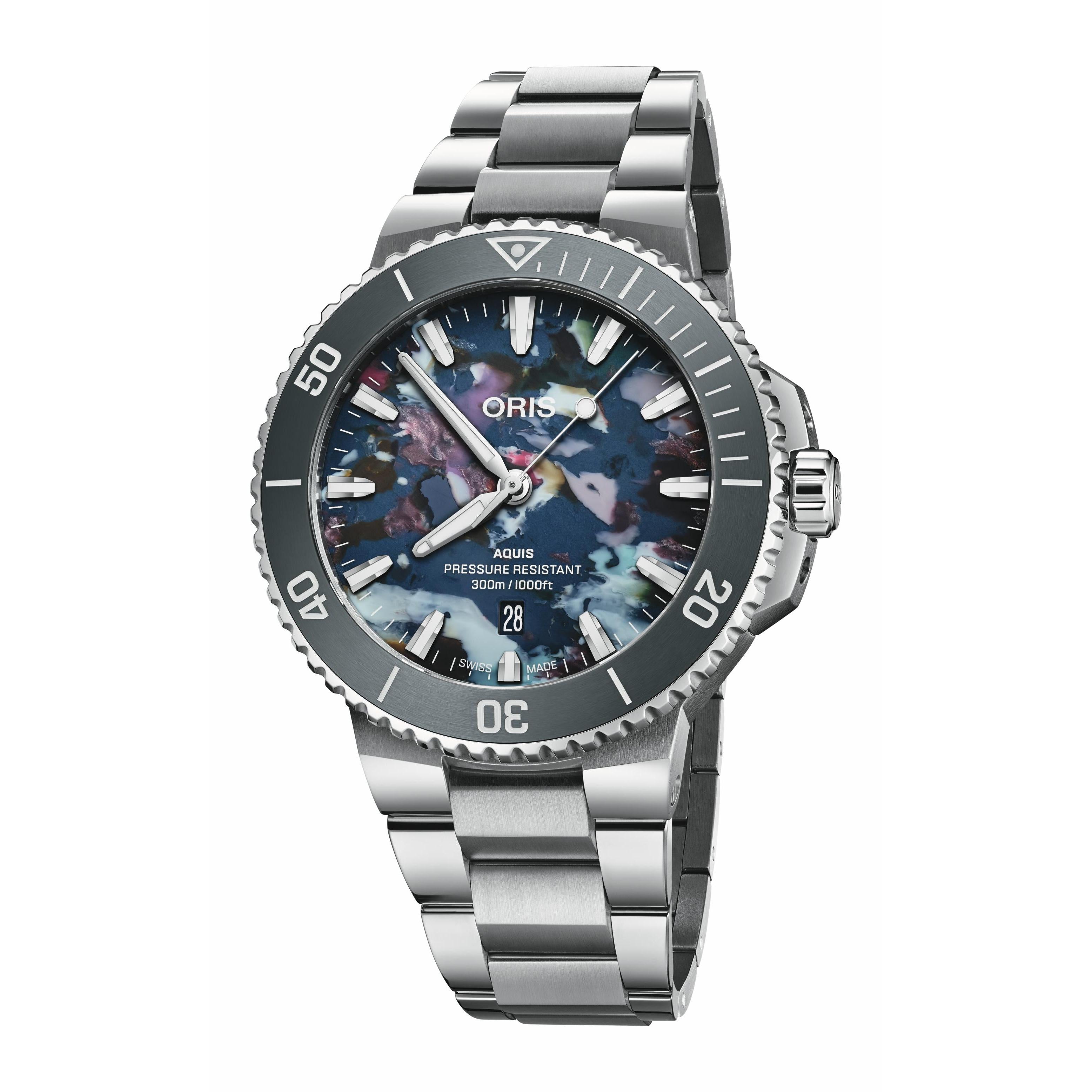 Aquis Date - Upcycle Dial - 43.50mm
