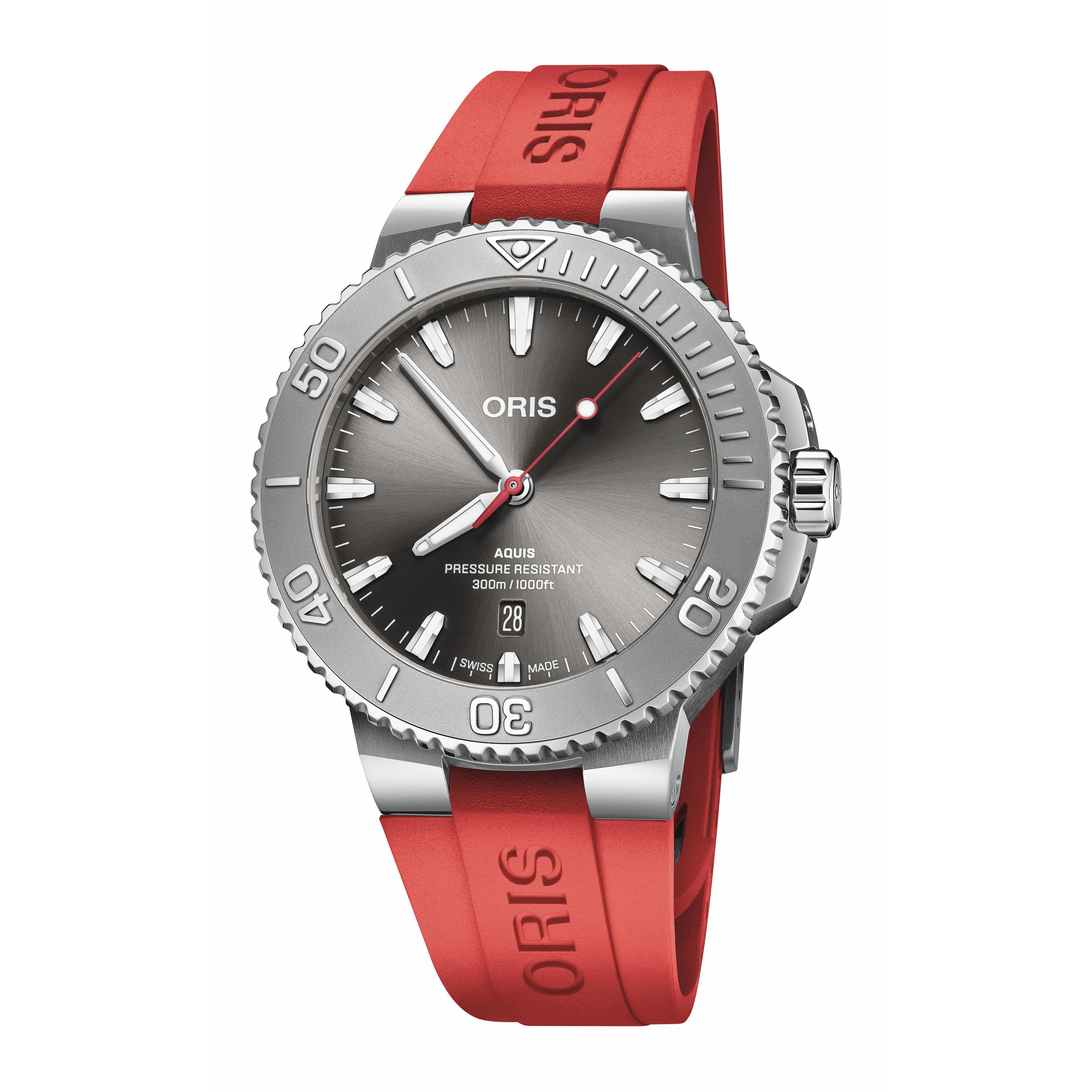 Aquis Date Relief - Grey Dial - 43.50mm