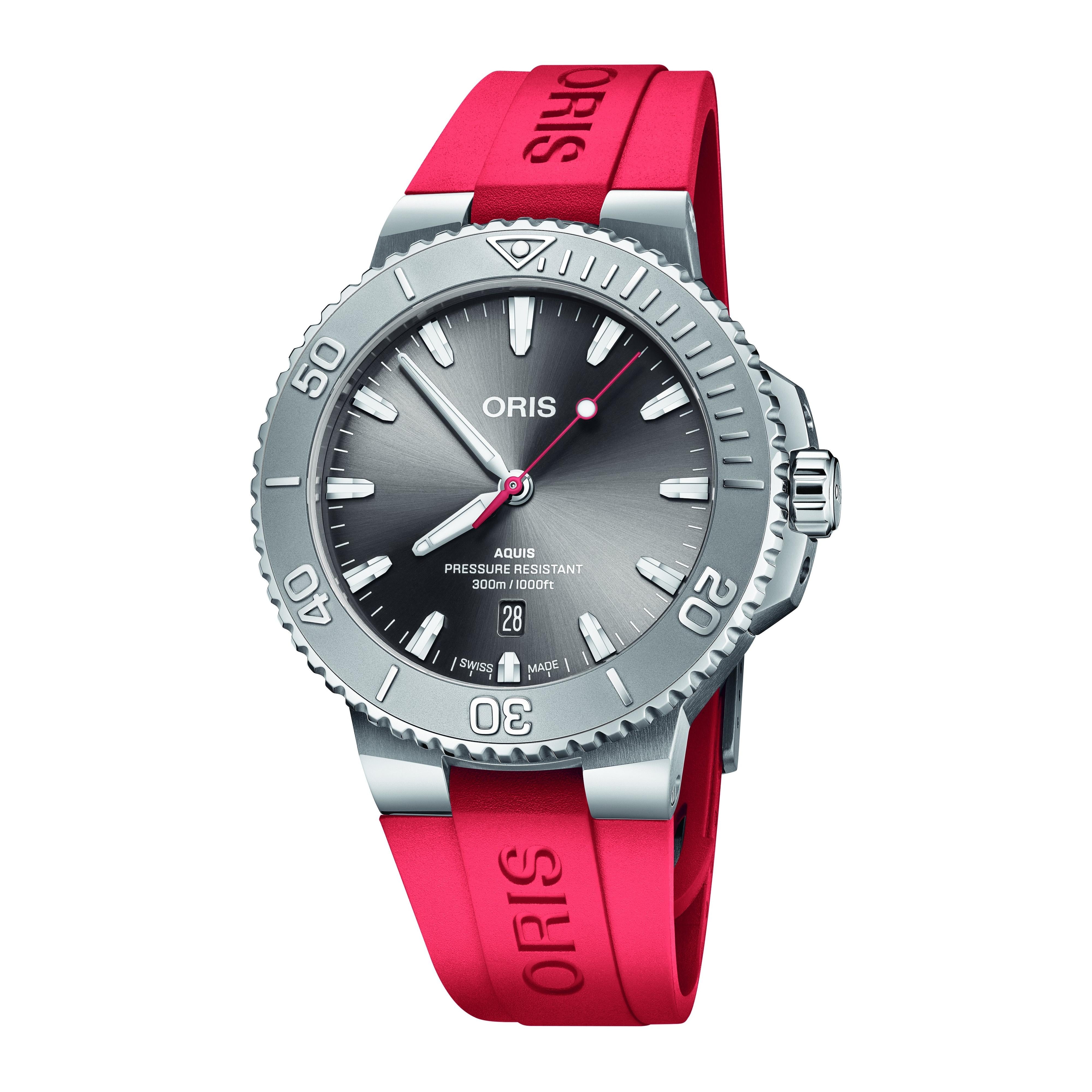 Aquis Date Relief - Grey Dial - 43.50mm