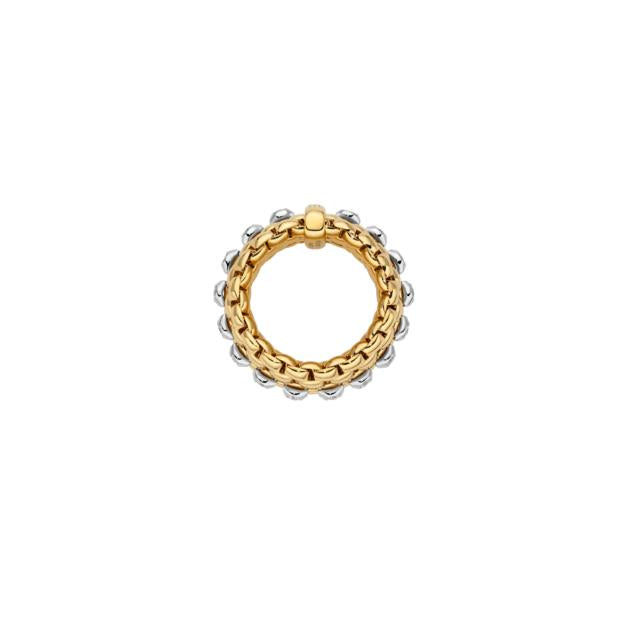 Panorama 18ct Yellow Gold Flex-it Diamond Set Ring
