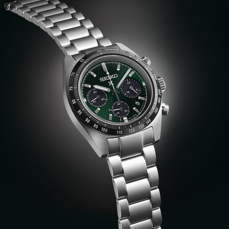 Prospex ‘Deep Green’ Speedtimer Solar Chronograph