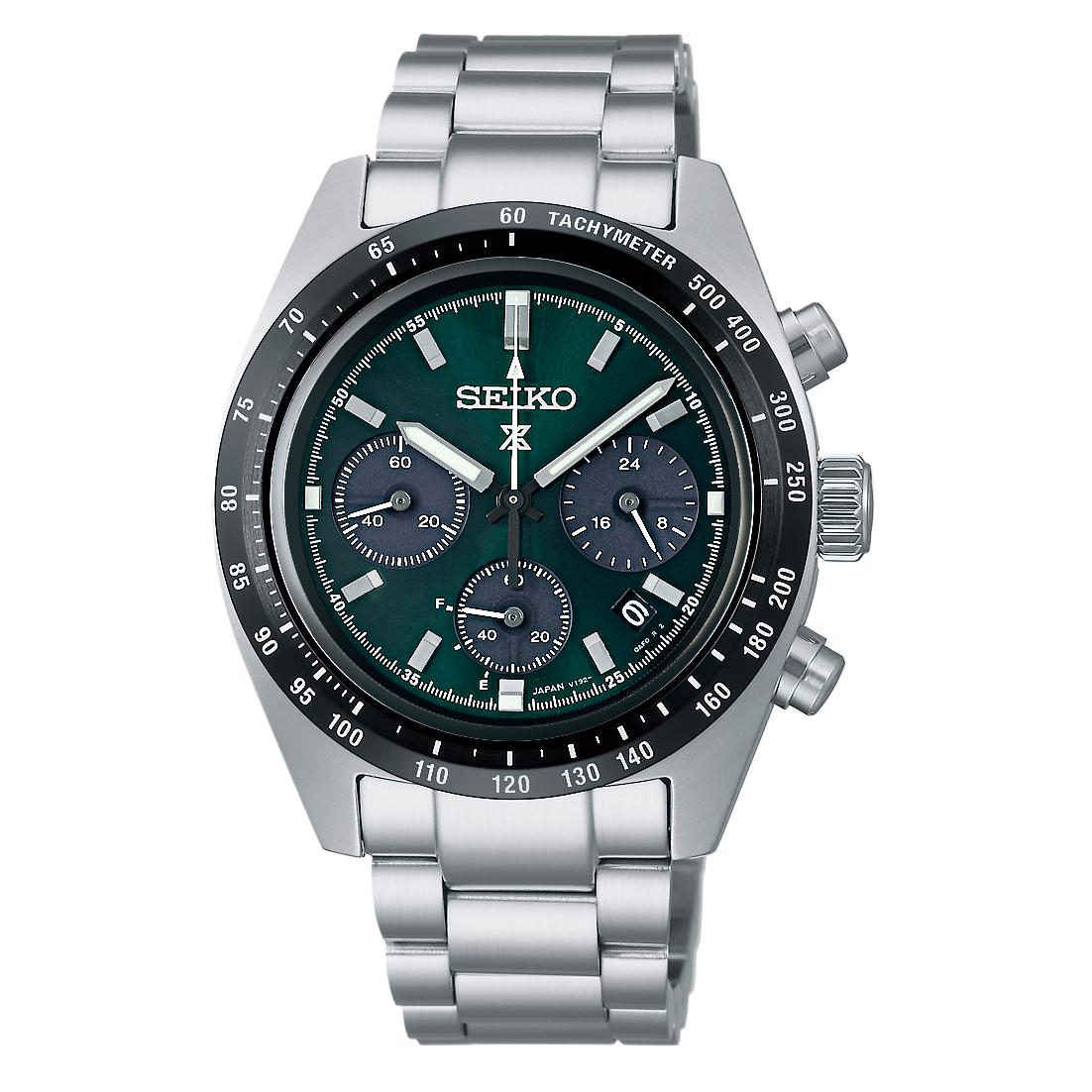 Prospex ‘Deep Green’ Speedtimer Solar Chronograph