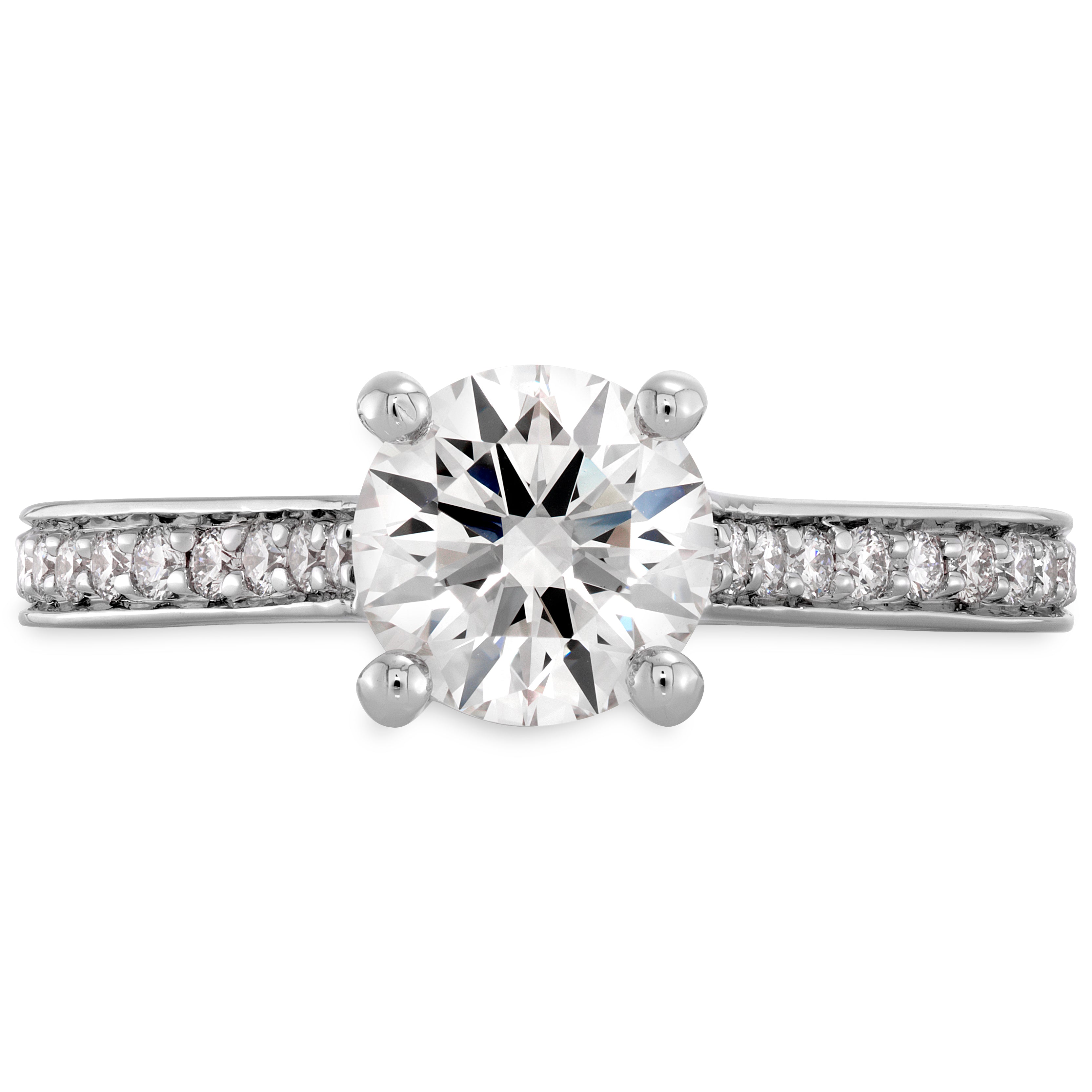 18ct white gold Enticement Channel Engagement Ring