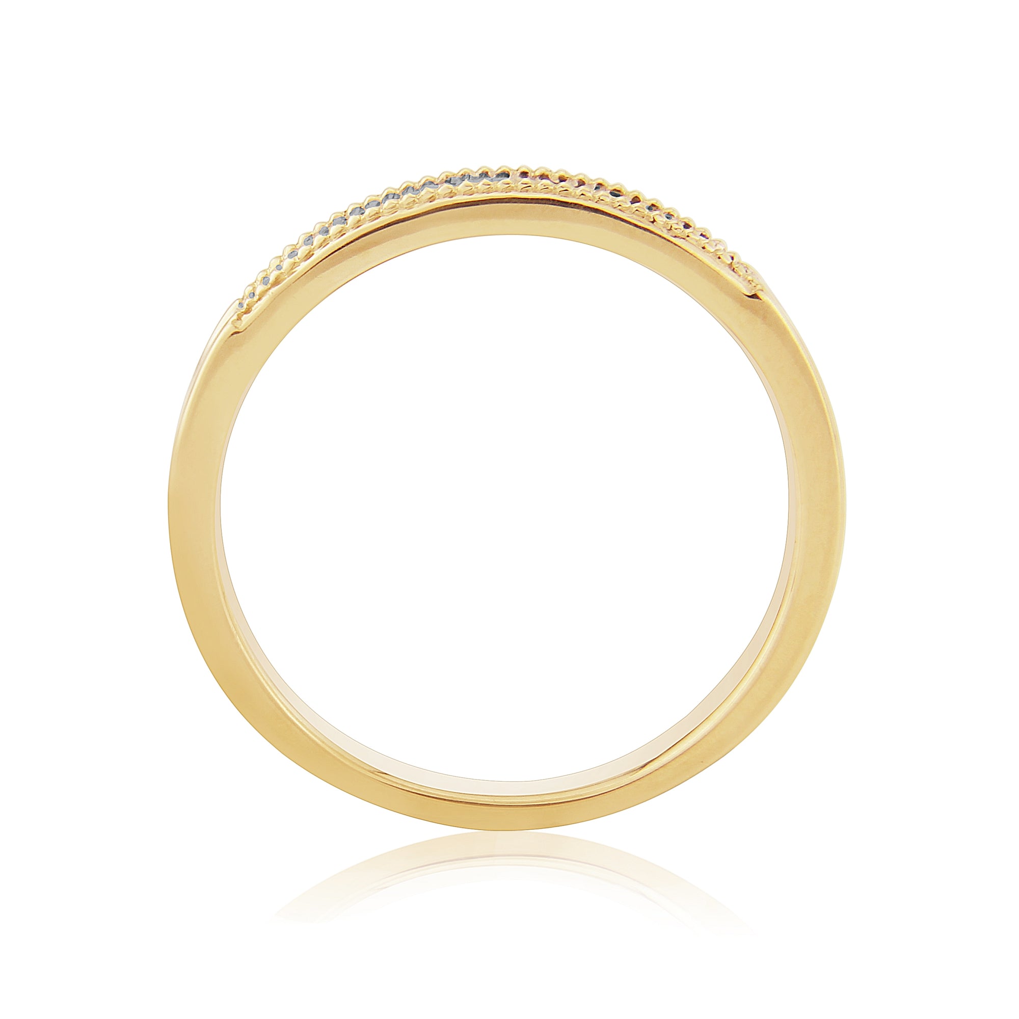 9ct Yellow Gold 10dia Chan Set
