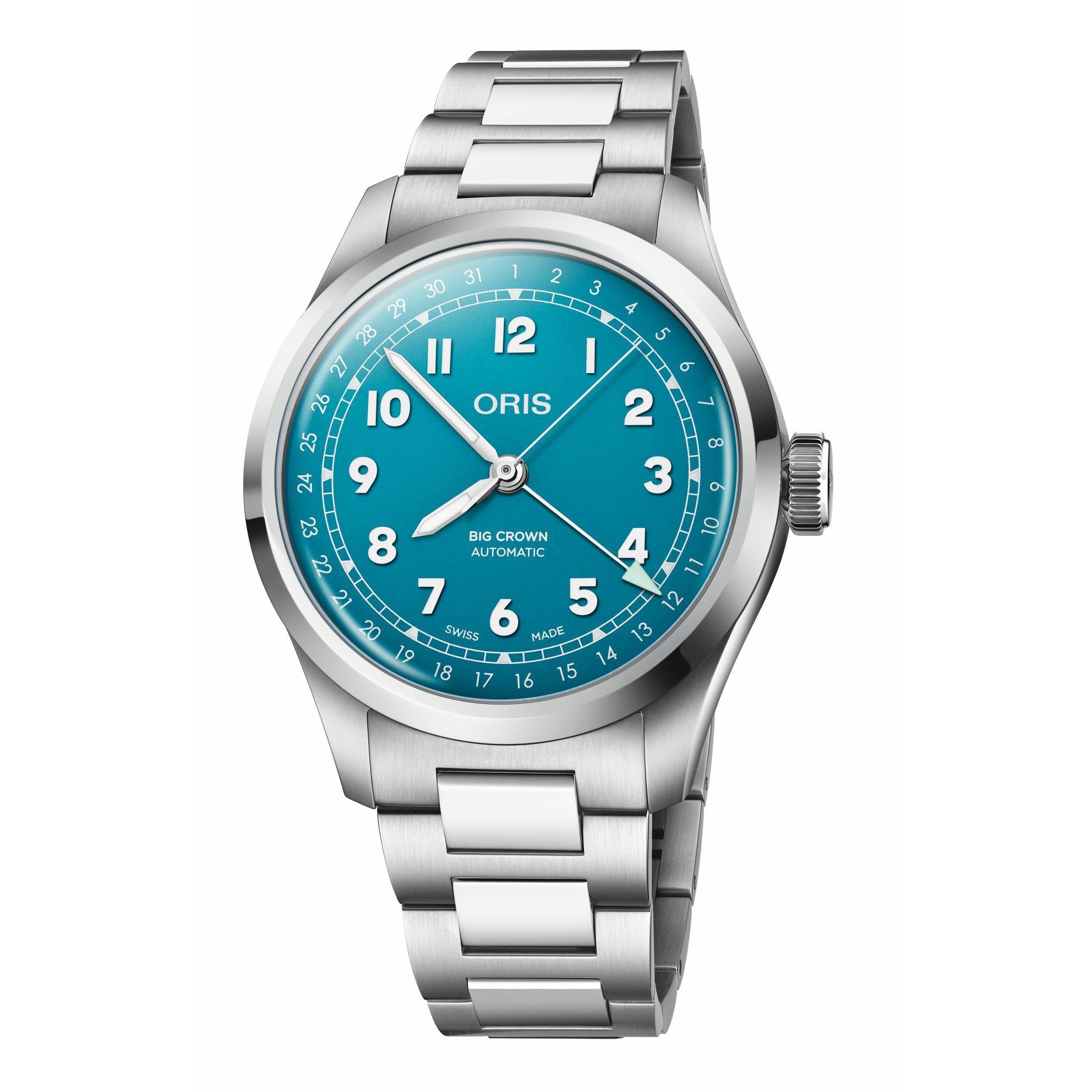 Big Crown Pointer Date - Turquoise - 40mm