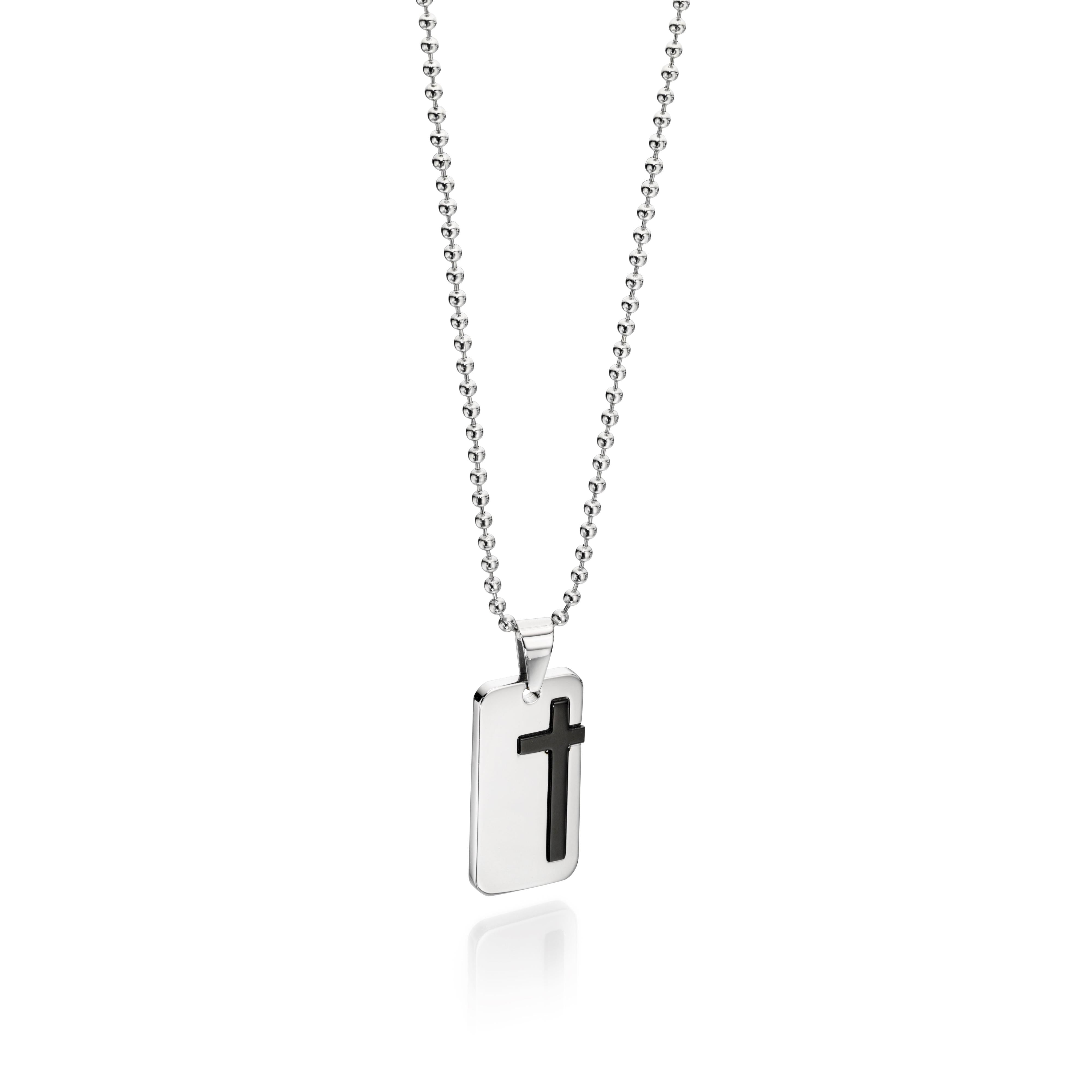 Sst Blk Gross Dog Tag + C