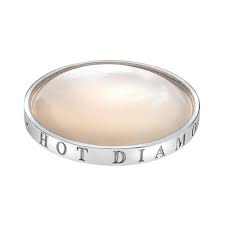 Hot Diamonds Emozioni Mother of Pearl White Coin