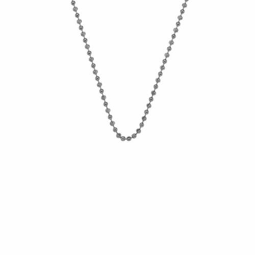 Silver Bead Chn 24'