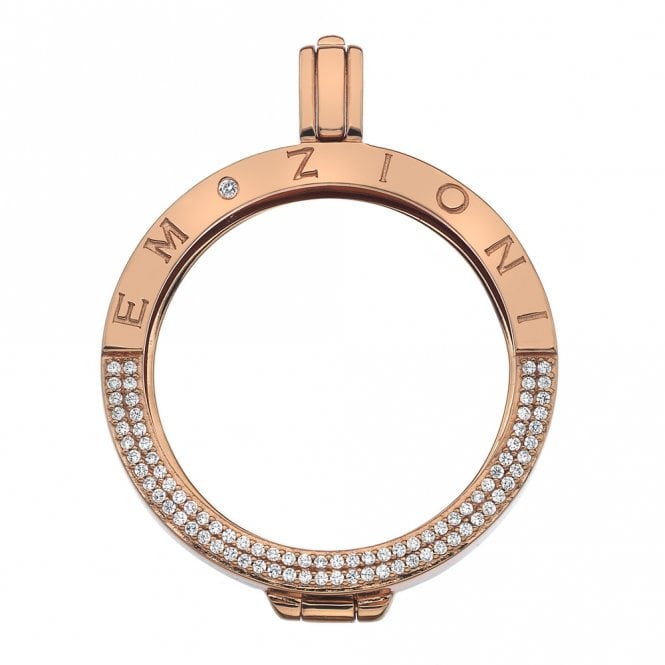 Emozioni Rose Gold Plated 33mm Reflessi Coin Keeper