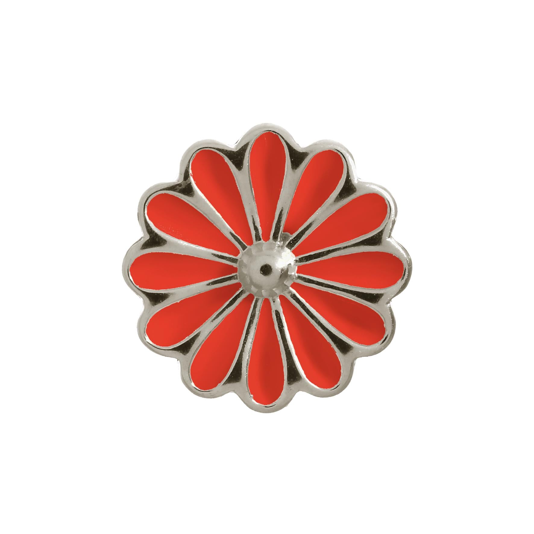Red Daisy Sil