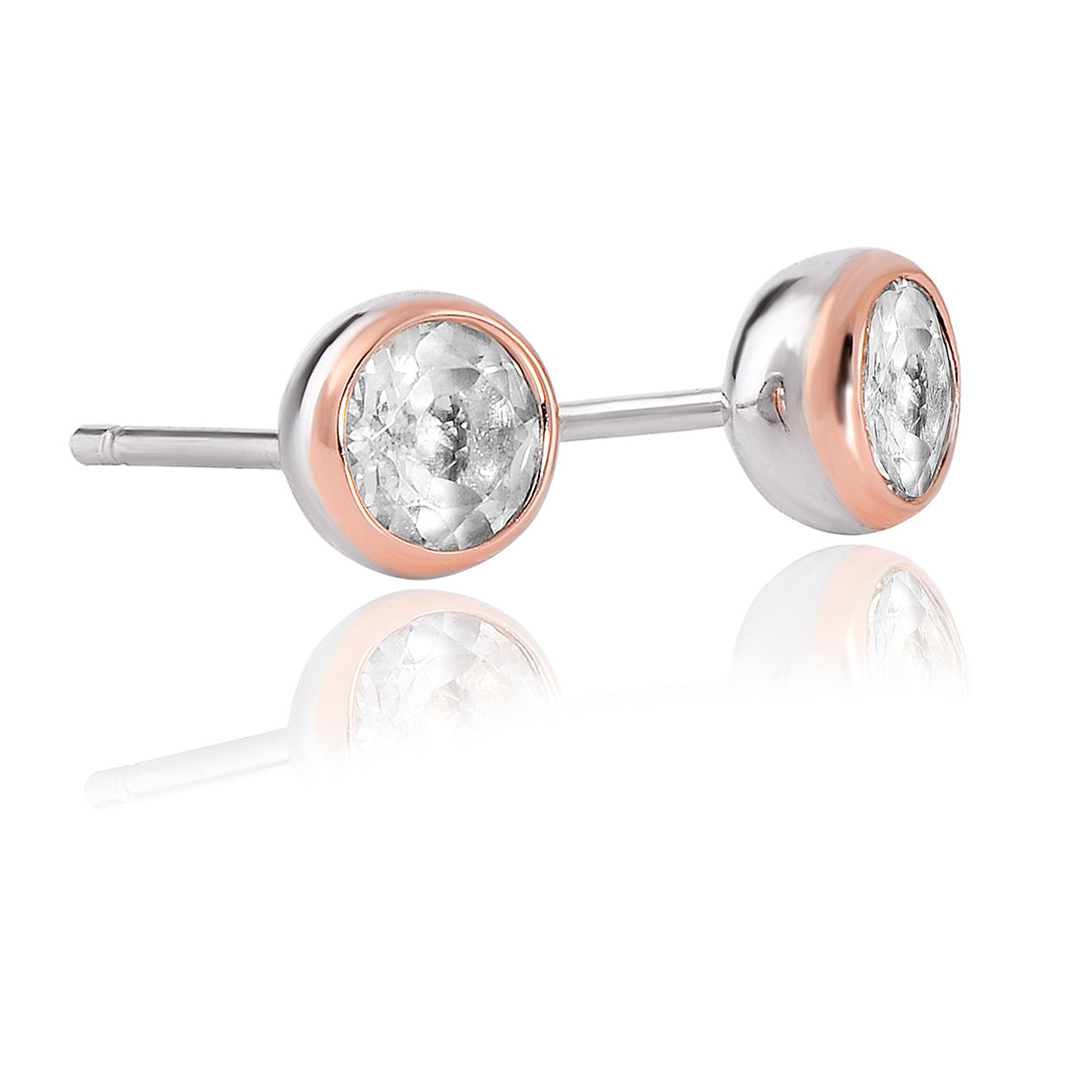 Celebration White Topaz Stud Earrings