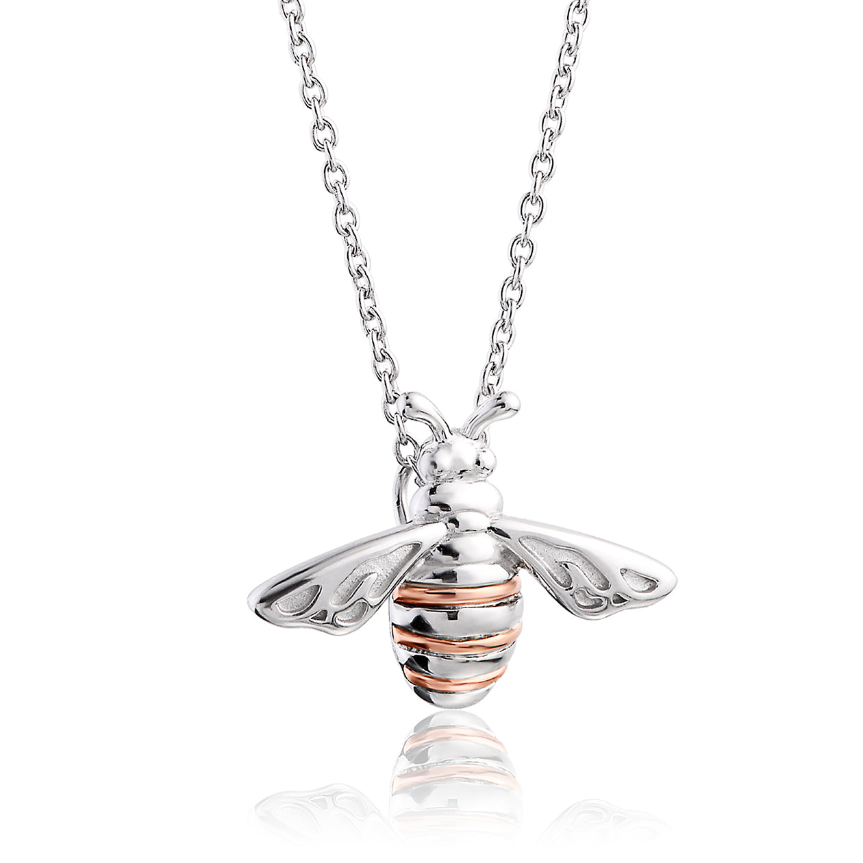 Nature's Wonder Sterling Silver Honey Bee Pendant