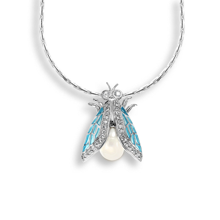Sil-Cicada-Blu Wht Sap Pe
