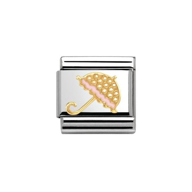 Composable Classic Stainless Steel With Enamel And 18k Gold Madame & Monsieur - Parasol