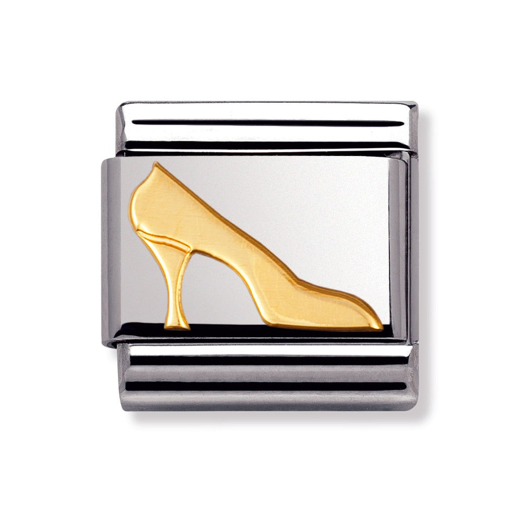 Composable Classic Daily Life In Stainless Steel With 18k Gold (Shoe)