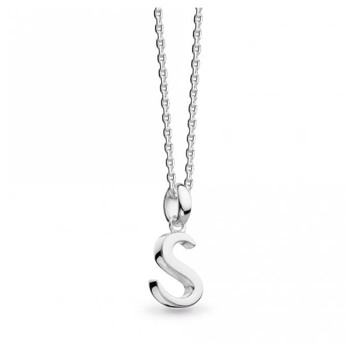 KH Silver Signature Capital S Ncklce
