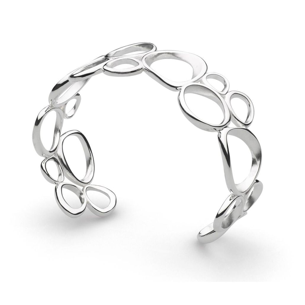 KH Silver Coast Shore Cascade Cuff Bangle
