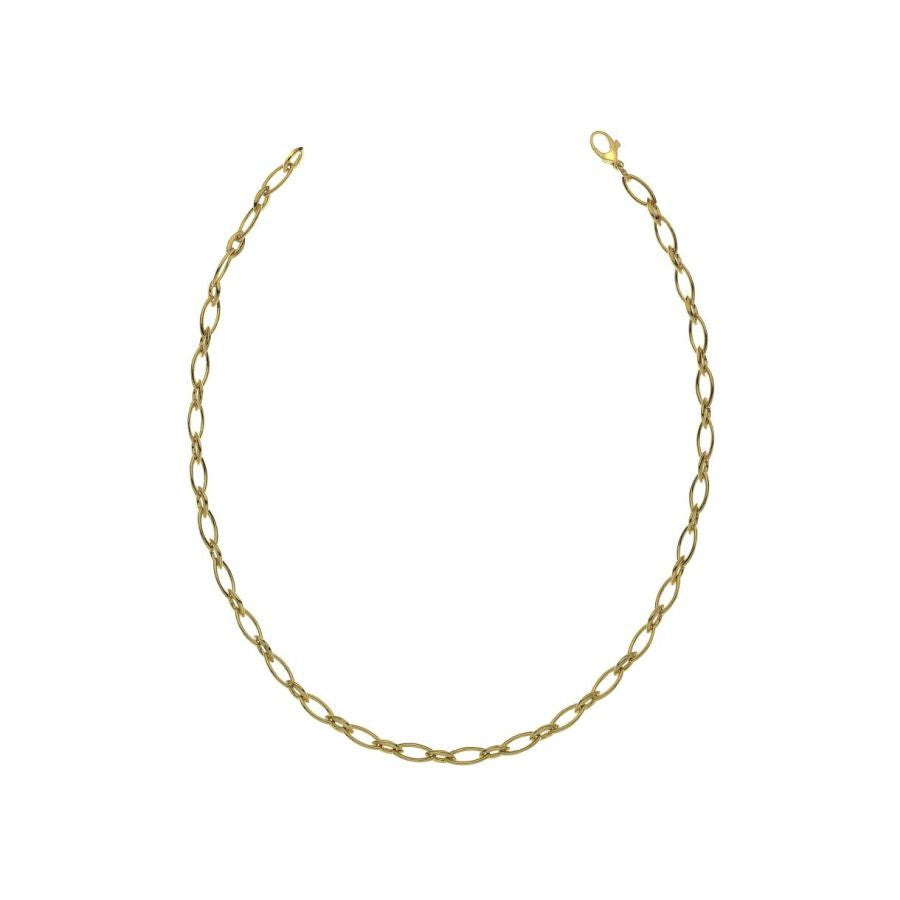 9ct Yellow & White Gold Echo Link Bracelet