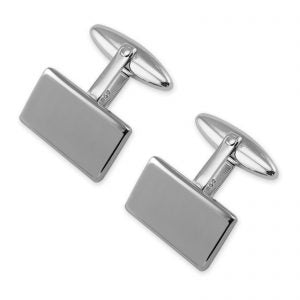 Silver T Bar Oblong C'links